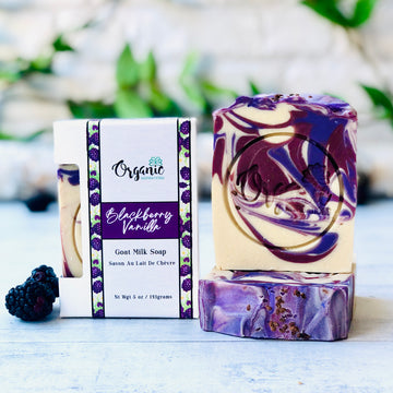 Blackberry Vanilla Milk Soap Organic inspirations